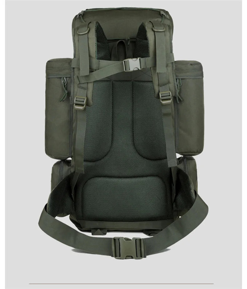 Large capacity nylon climbing camping mountaineering backpack - product image
