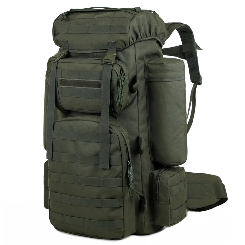 Large capacity nylon climbing camping mountaineering backpack - product image