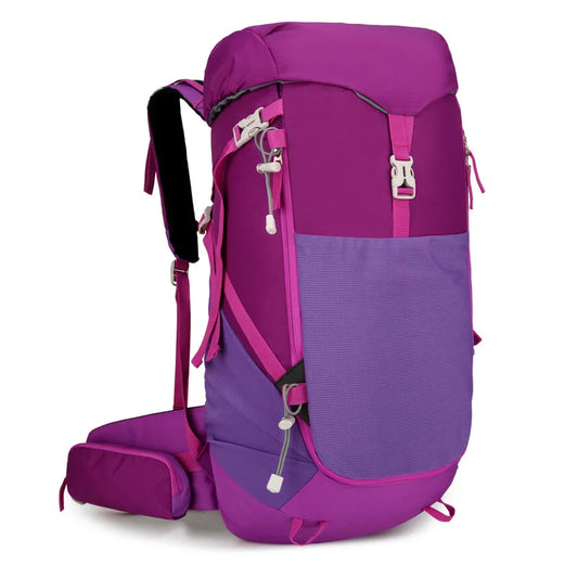 Large capacity waterproof nylon camping climbing mountaineering backpack - product image