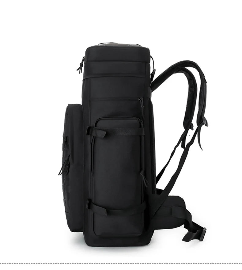 Large climbing nylon bag durable waterproof molle system multi-pocket rucksack - product image