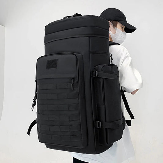 Large climbing nylon bag durable waterproof molle system multi-pocket rucksack - product image