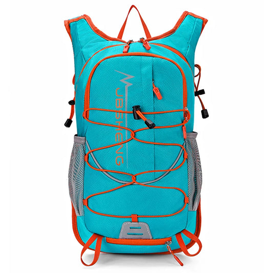 Lightweight outdoor climbing hydration backpack with reflective strip nylon - product image