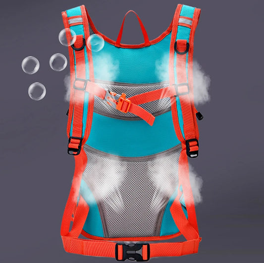 Lightweight outdoor climbing hydration backpack with reflective strip nylon - product image