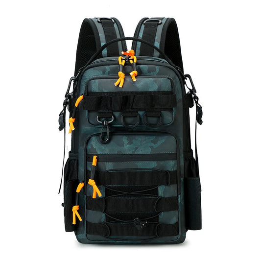 Lure climbing camping oxford backpack large capacity multi-pocket molle system - product image