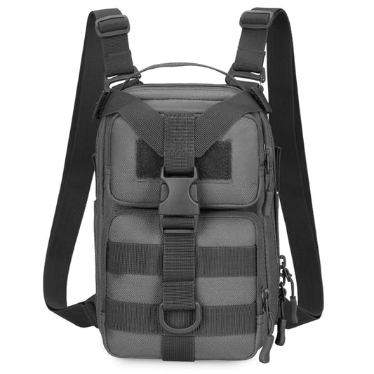 Mini tactical nylon backpack molle system detachable shoulder straps multi-pocket - product image