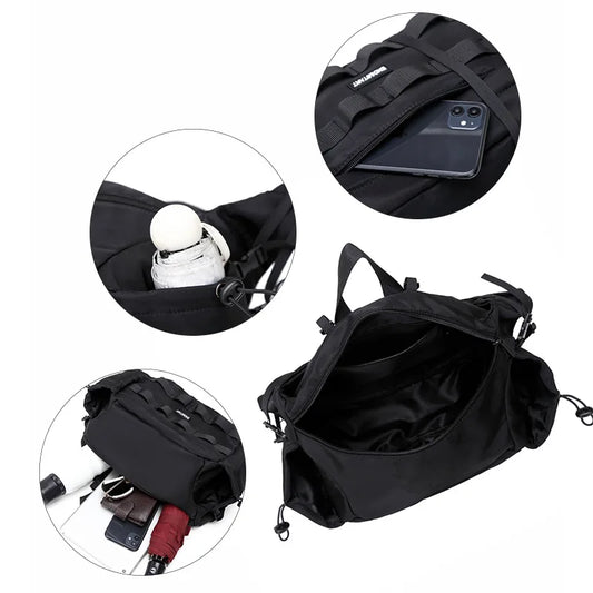 Nylon camping climbing chest bag tactical molle system outdoor sports - product image