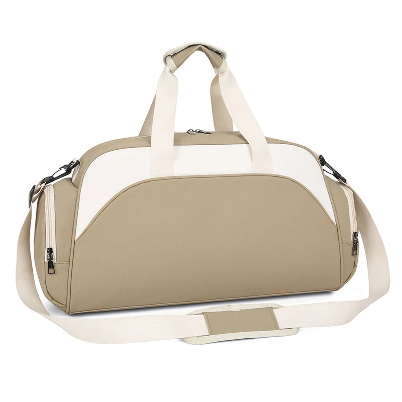 Nylon fitness yoga bag shoes compartment wet dry separation large capacity multi-pocket - product image
