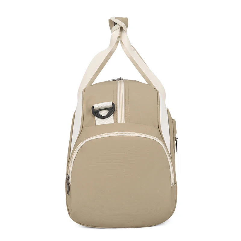 Nylon fitness yoga bag shoes compartment wet dry separation large capacity multi-pocket - product image