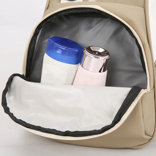 Nylon fitness yoga bag shoes compartment wet dry separation large capacity multi-pocket - product image
