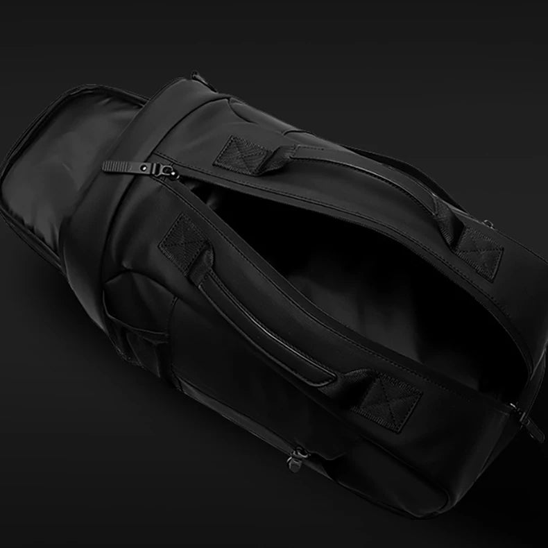 Nylon gym fitness bag with shoes pocket wet dry multi-compartment outdoor use - product image