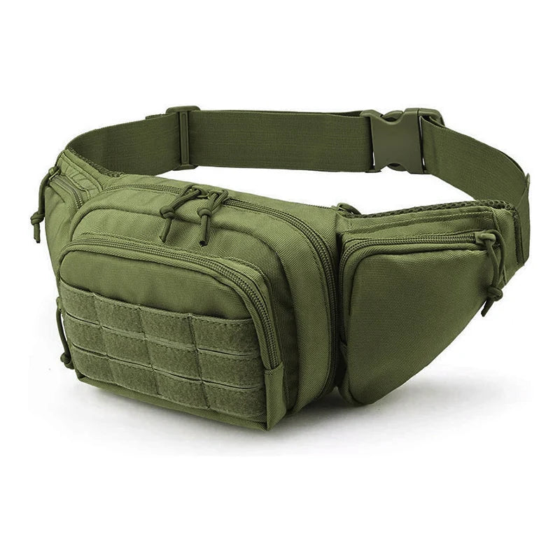 Nylon tactical gun waist holster bag for military camping and hunting - product image