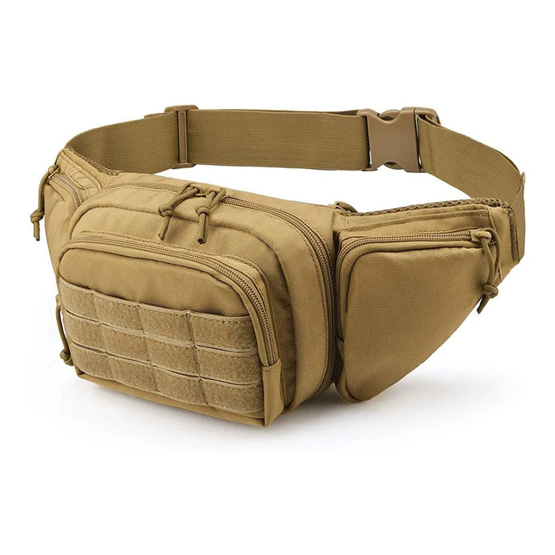 Nylon tactical gun waist holster bag for military camping and hunting - product image