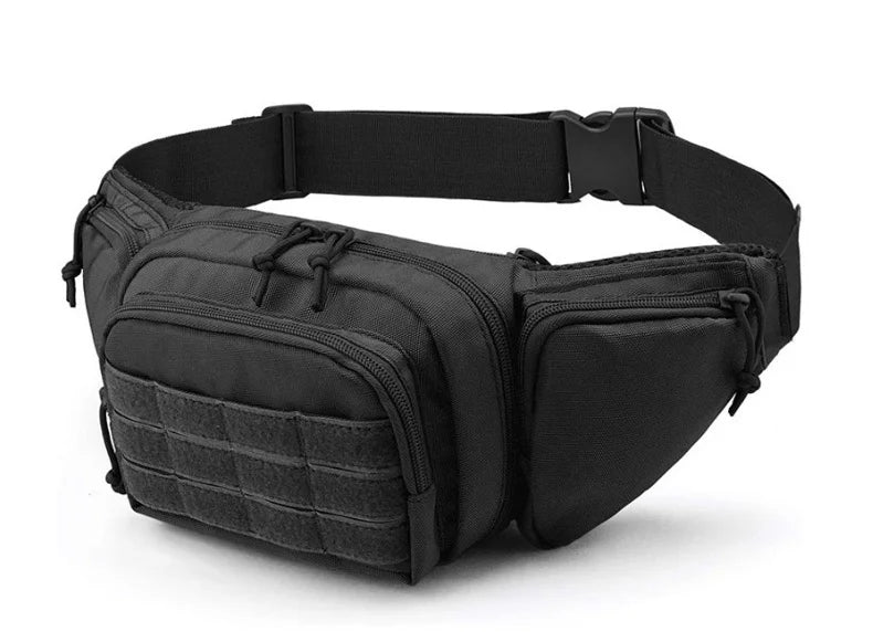 Nylon tactical gun waist holster bag for military camping and hunting - product image