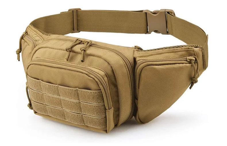 Nylon tactical gun waist holster bag for military camping and hunting - product image