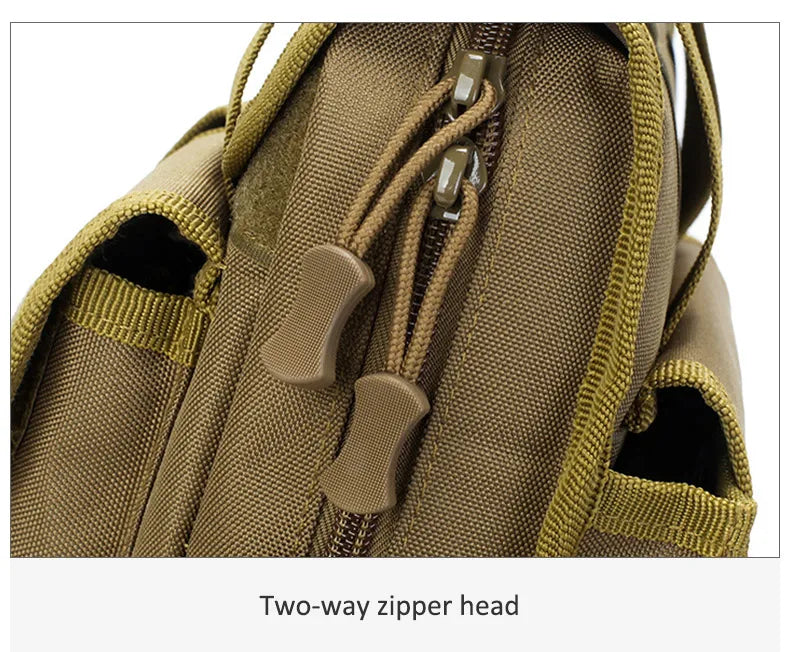 Nylon tactical messenger waterproof crossbody shoulder bag for men - product image