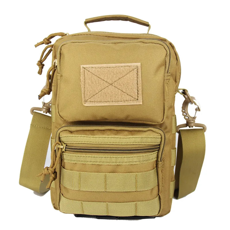 Nylon tactical sling bag with molle system for outdoor sports - product image