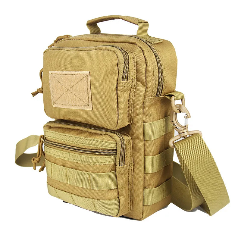 Nylon tactical sling bag with molle system for outdoor sports - product image