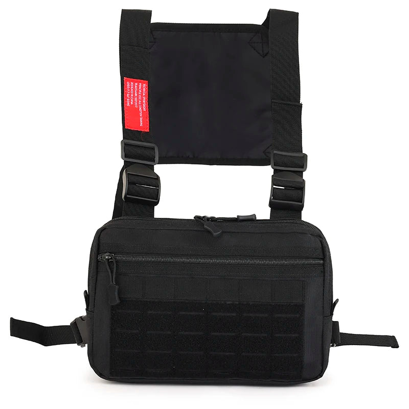 Nylon tactical vest bag men's micro outdoor sports chest bag - product image