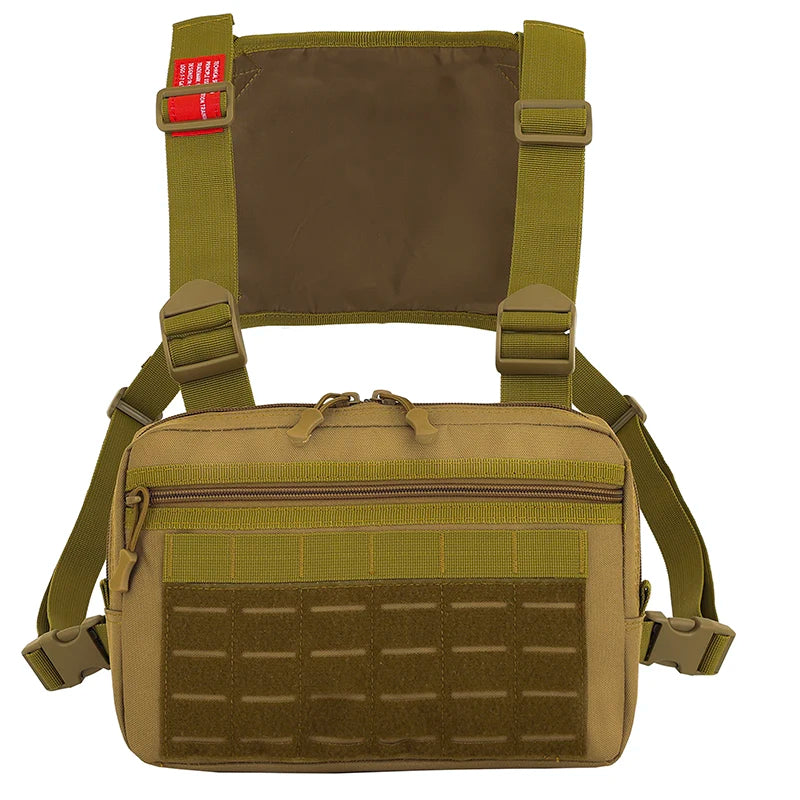 Nylon tactical vest bag men's micro outdoor sports chest bag - product image