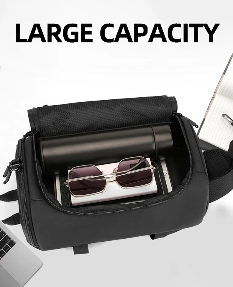 Outdoor climbing chest bag nylon durable multi-wear shoulder strap - product image
