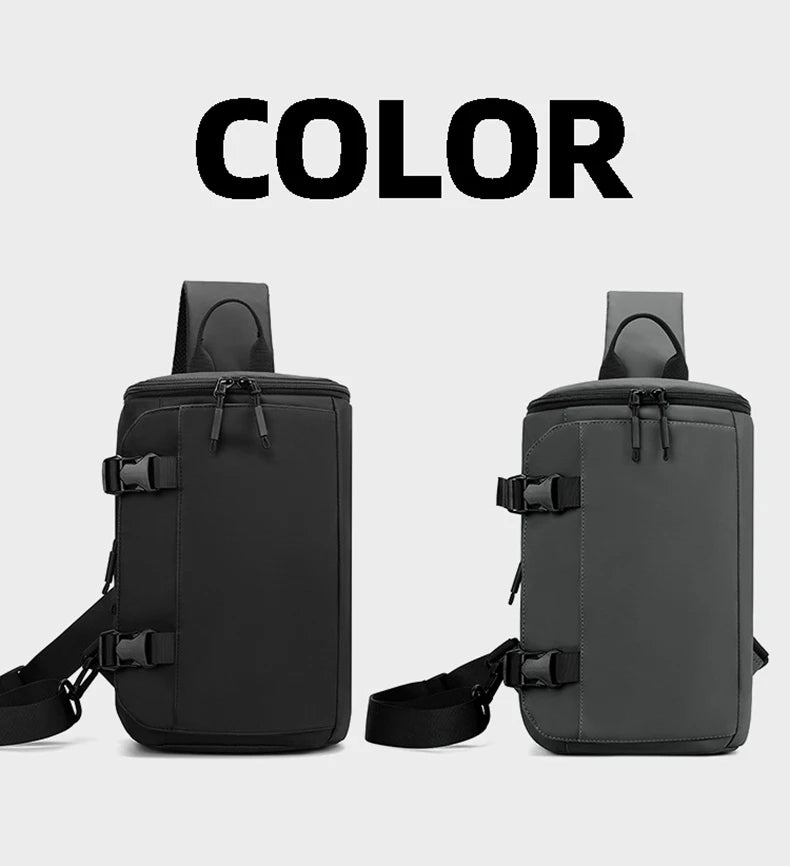 Outdoor climbing chest bag nylon durable multi-wear shoulder strap - product image