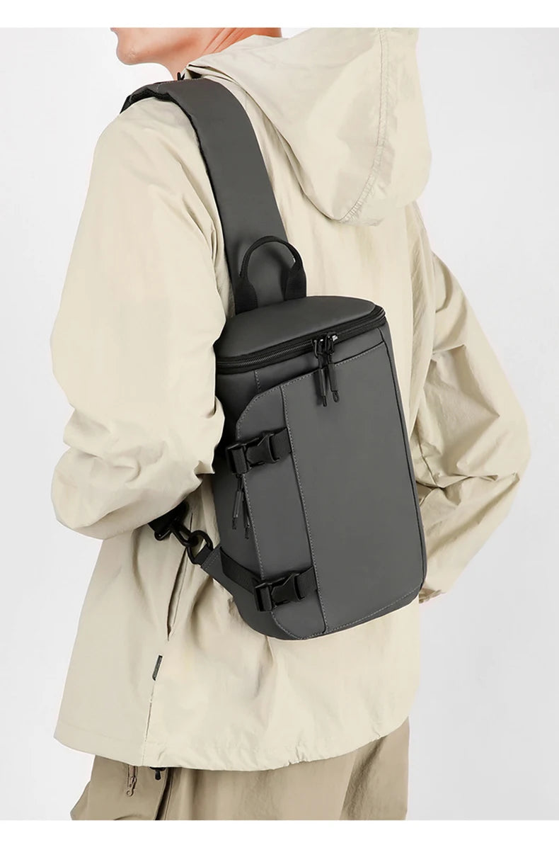 Outdoor climbing chest bag nylon durable multi-wear shoulder strap - product image