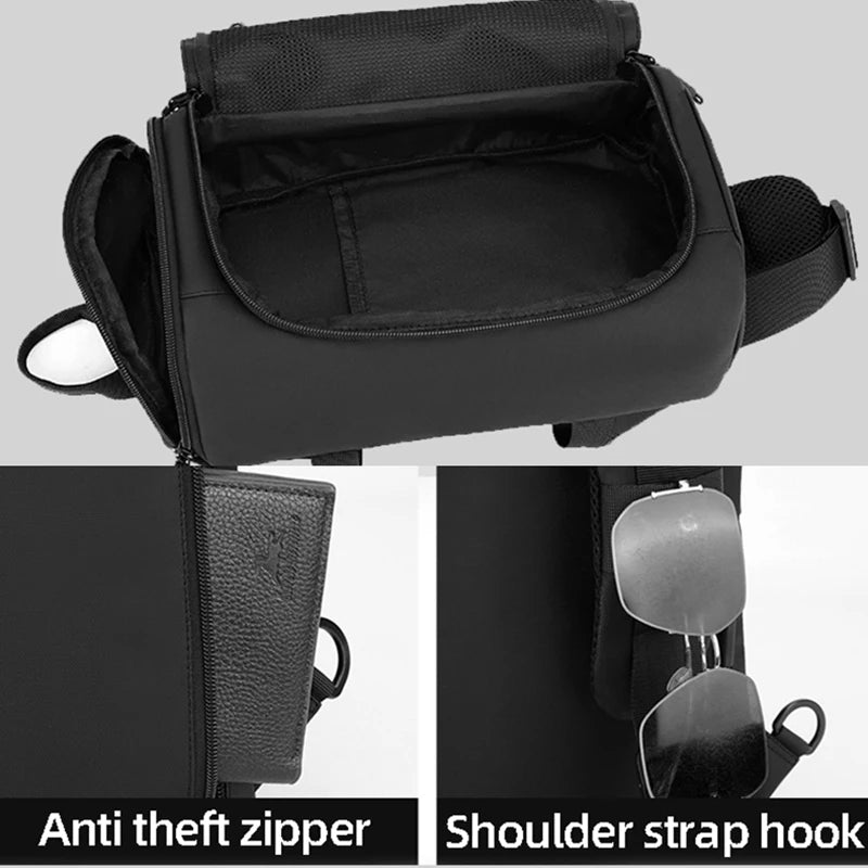 Outdoor climbing chest bag nylon durable multi-wear shoulder strap - product image