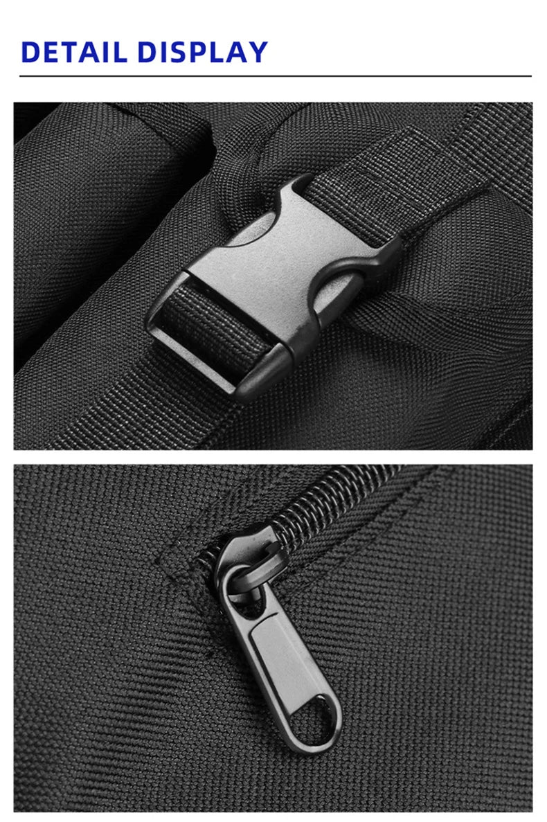 Outdoor climbing vest nylon multi-pocket reflective chest waist fanny pack - product image