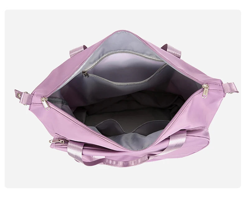 Oxford expandable badminton tennis racket bag with dry wet separation - product image