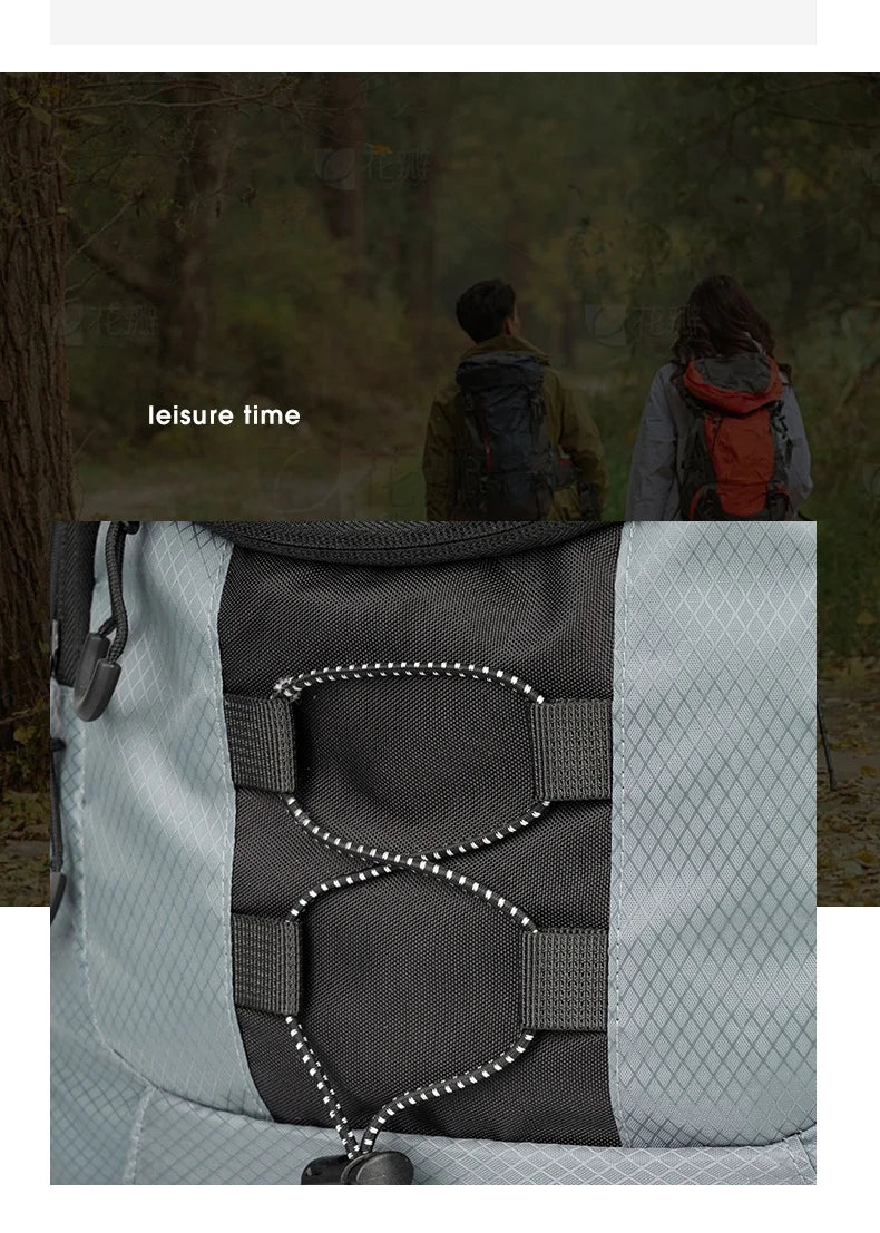 Oxford outdoor climbing backpack laptop shoe compartment multi-pocket - product image