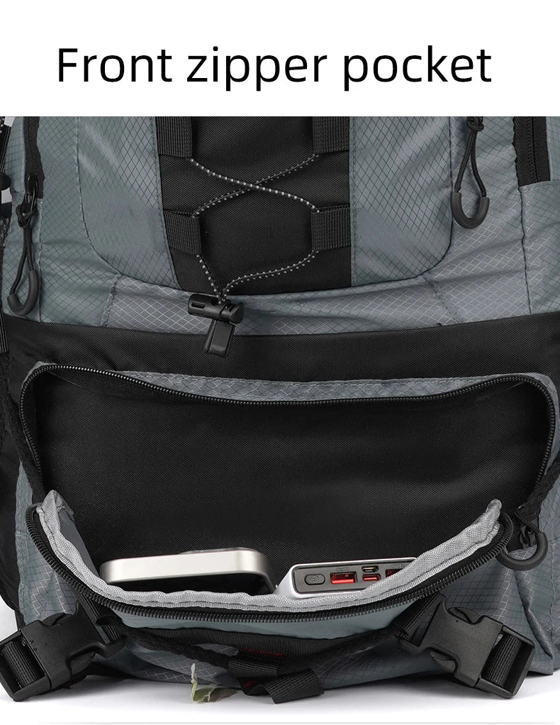 Oxford outdoor climbing backpack laptop shoe compartment multi-pocket - product image