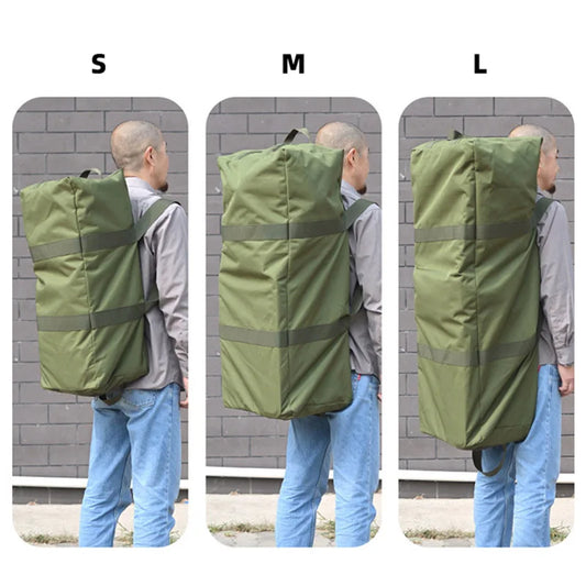 Oxford oversized capacity outdoor sports training duffel camping bag - product image