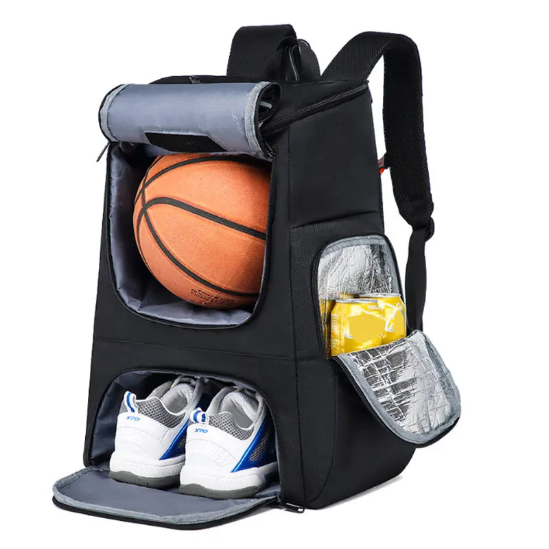 Oxford soccer basketball sports backpack cooler shoe compartment multi-pocket - product image