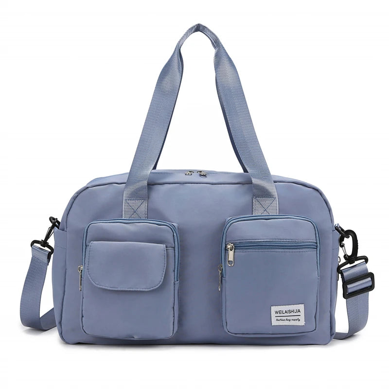 Oxford sports tote bag expandable wet dry separation multi-pocket travel duffel - product image