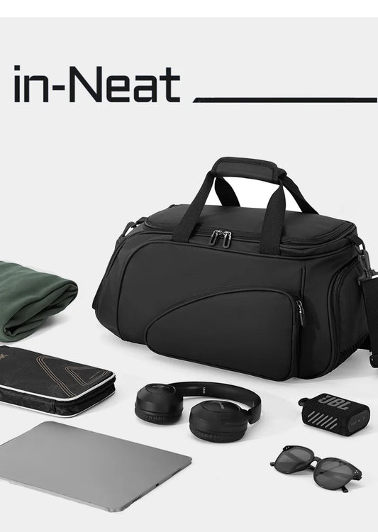 Oxford table tennis sport duffel bag wet dry separation shoes compartment - product image