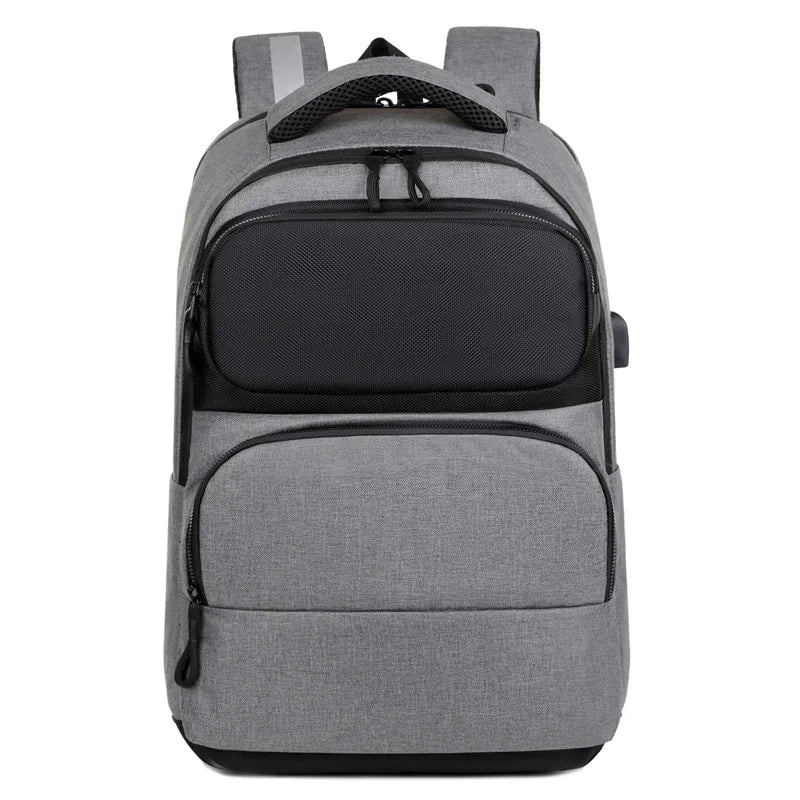Oxford usb climbing backpack large capacity laptop multi-compartment - product image