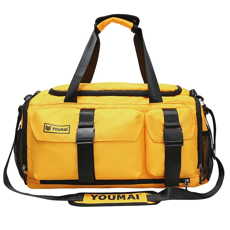 Oxford women fitness training bag wet dry separation multi-pocket large capacity - product image