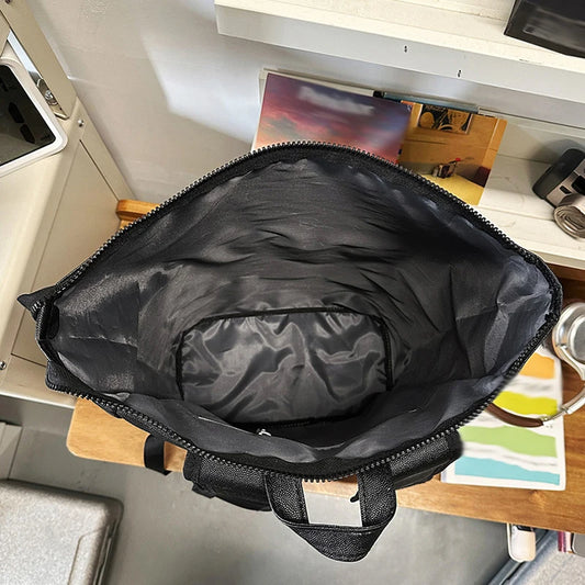 Pu climbing backpack large capacity multi-layer laptop commuting bag - product image