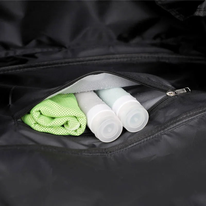 Pu large travel gym handbag shoes pocket waterproof multi-compartment design - product image