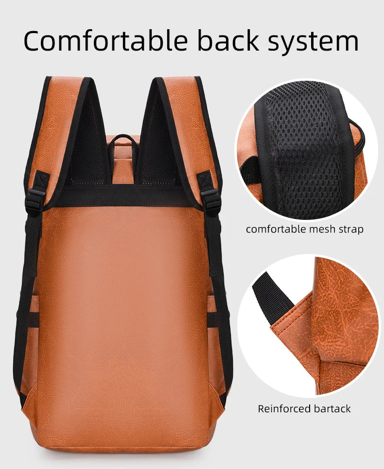 Pu outdoor climbing backpack laptop compartment multi-compartment business - product image