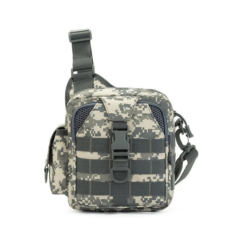 Small tactical softback molle shoulder bag with multiple color options, nylon - product image
