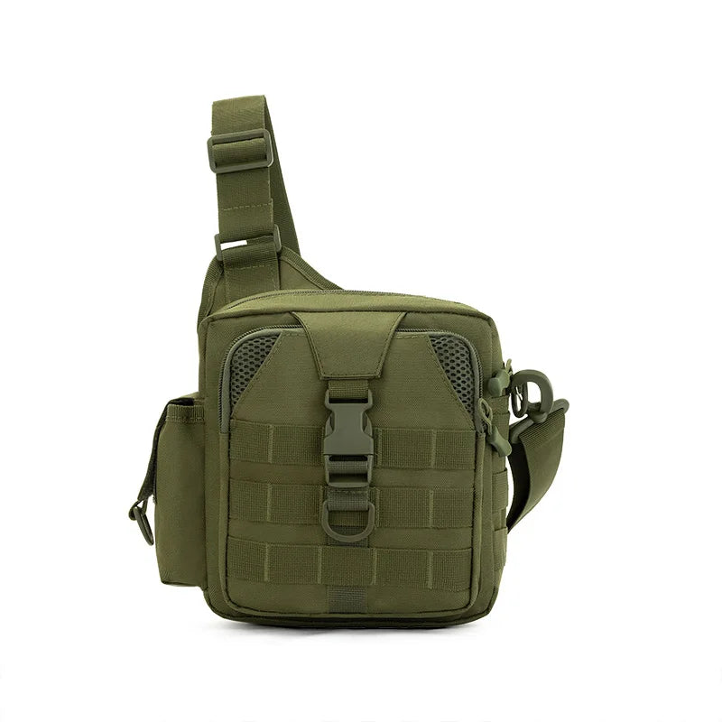 Small tactical softback molle shoulder bag with multiple color options, nylon - product image