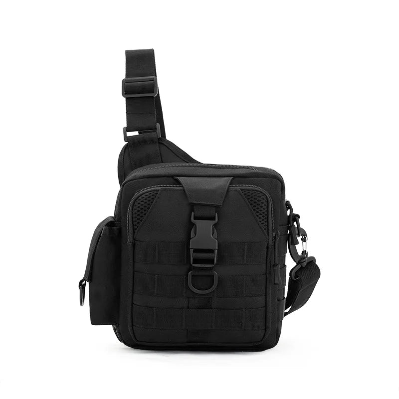 Small tactical softback molle shoulder bag with multiple color options, nylon - product image