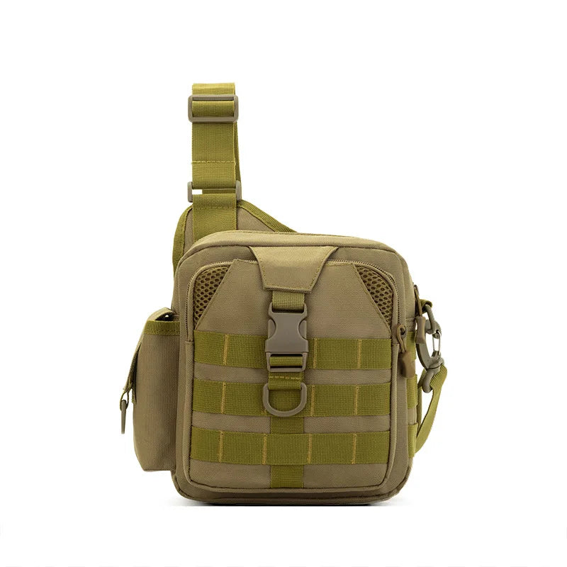 Small tactical softback molle shoulder bag with multiple color options, nylon - product image