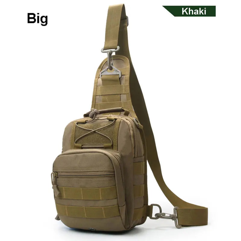 Softback large capacity tactical nylon hiking backpacks with molle system - product image