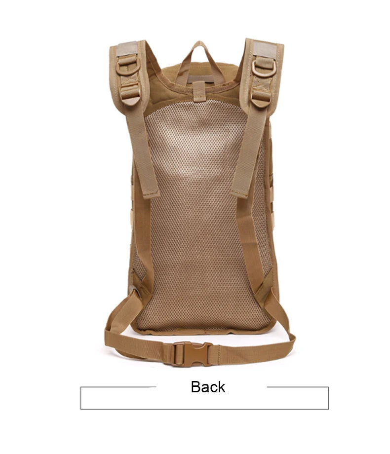 Softback molle backpack for cycling and hiking, nylon material - product image
