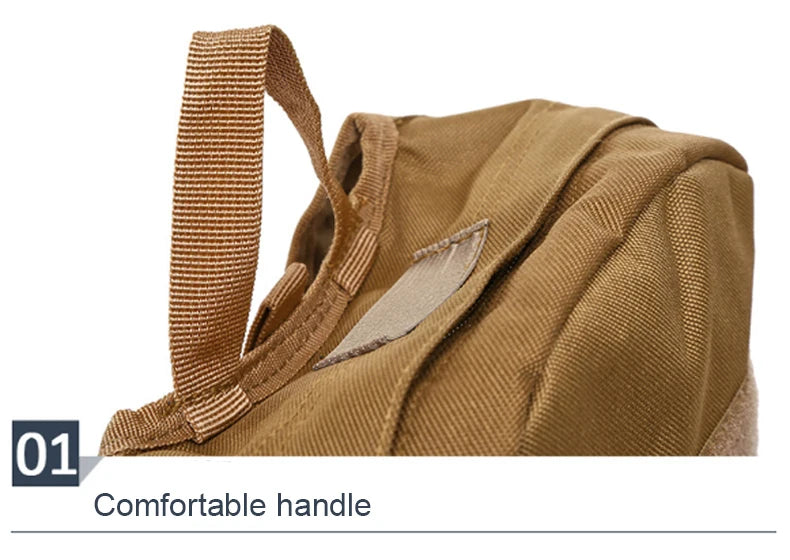 Softback molle backpack for cycling and hiking, nylon material - product image