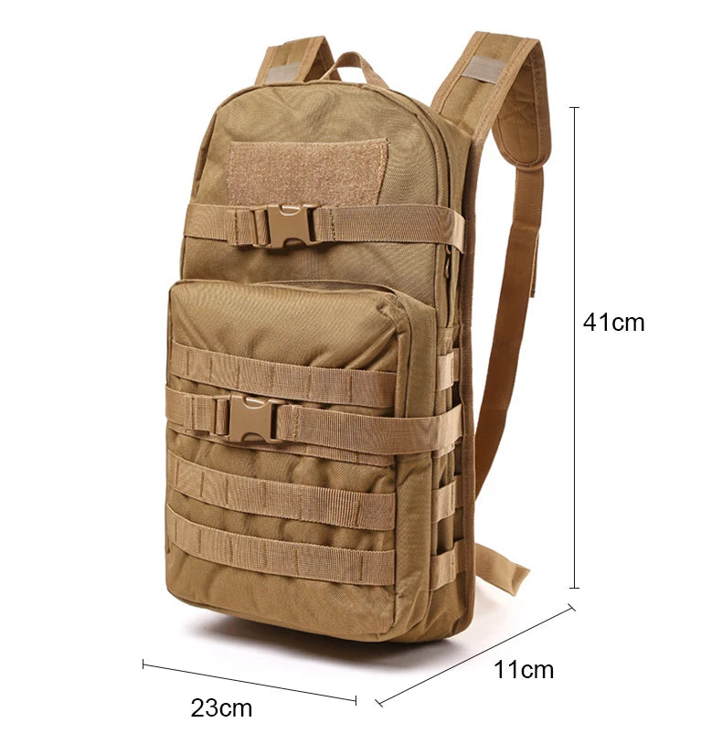 Softback molle backpack for cycling and hiking, nylon material - product image