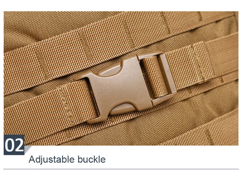 Softback molle backpack for cycling and hiking, nylon material - product image