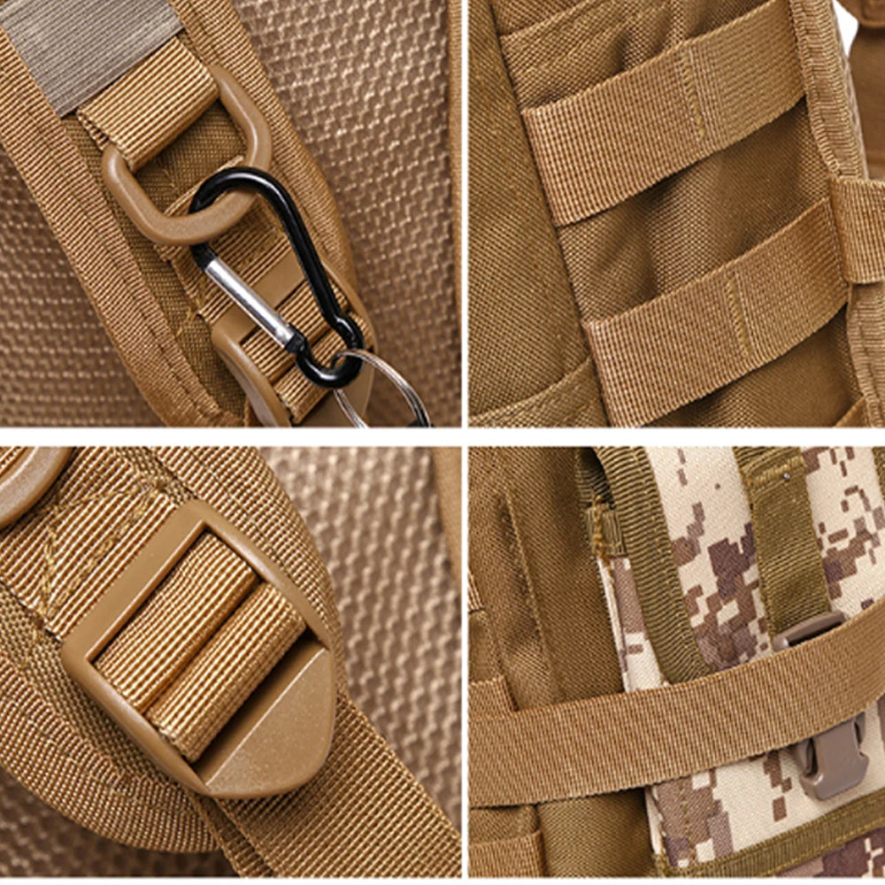 Softback molle backpack for cycling and hiking, nylon material - product image